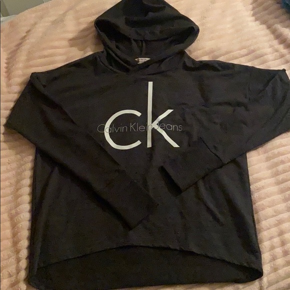 Calvin Klein Jeans Tops - Calvin Klein || CK Athleisure Logo Hoodie